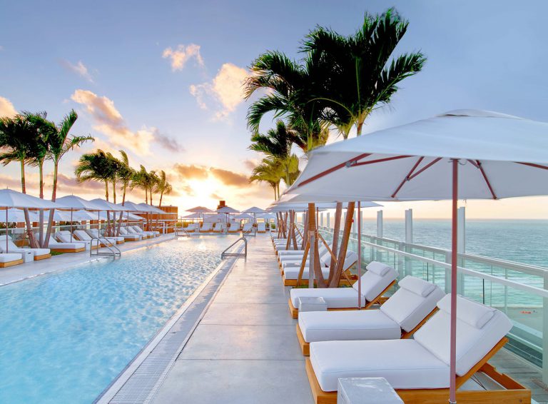 1 hotel southbeach miami pool4 cruise port hotels
