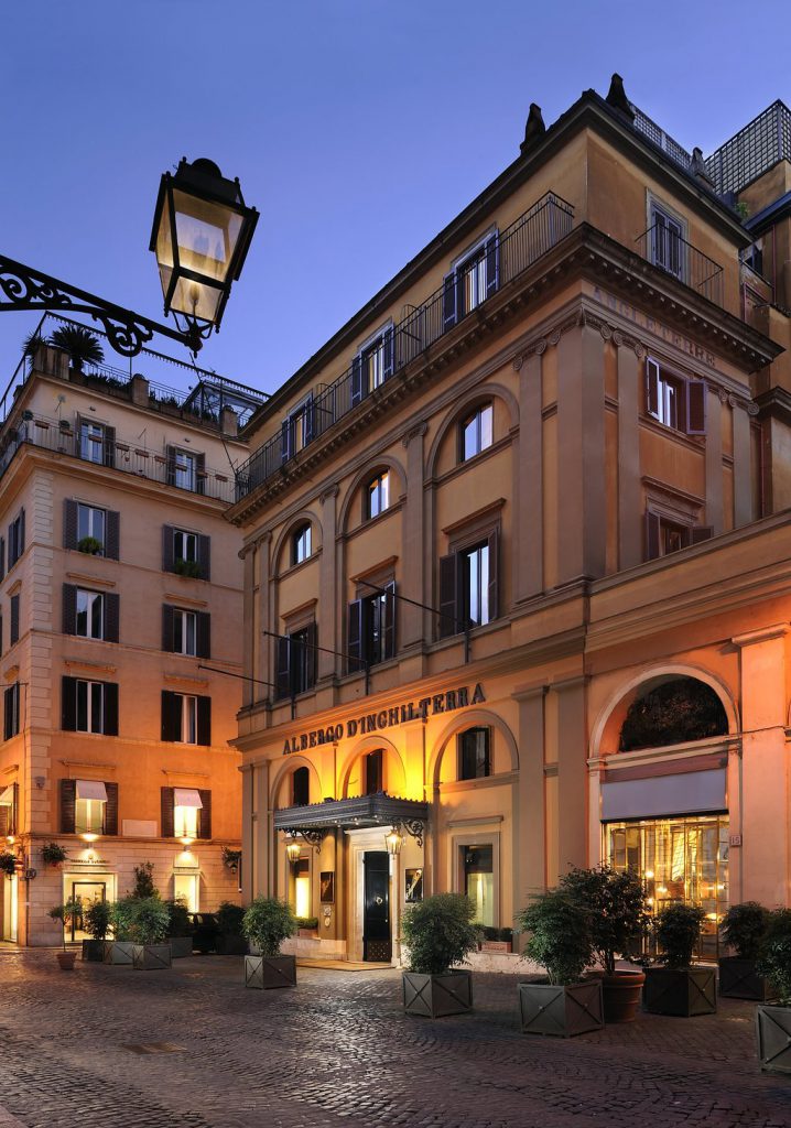 D'INGHILTERRA rome exterior cruise port hotels