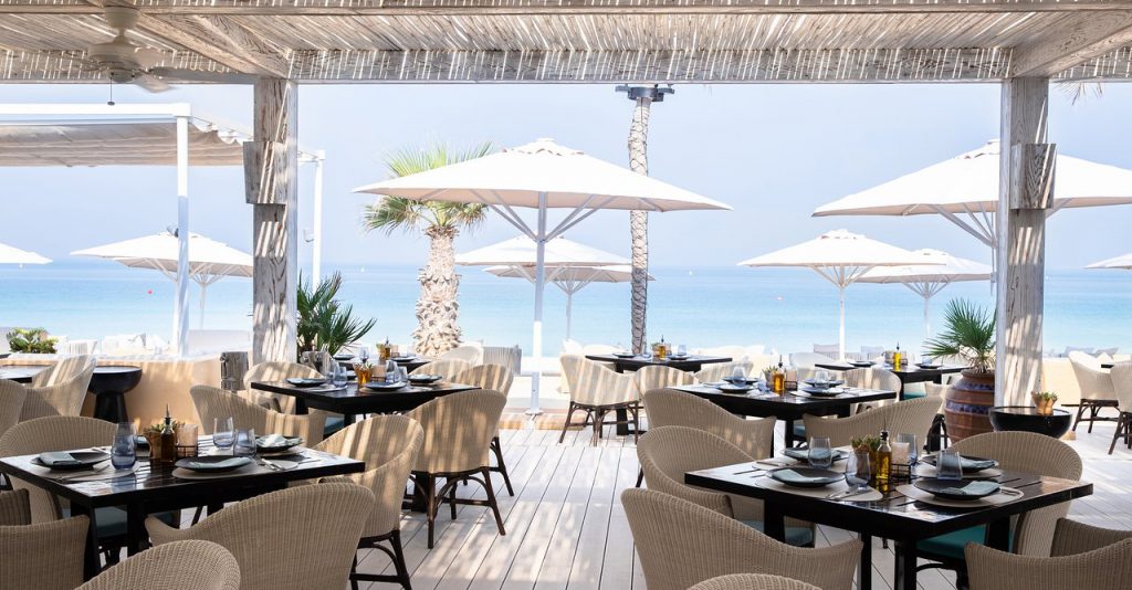 JUMEIRAH MINA ASALAM terrace dubai cruise port hotels