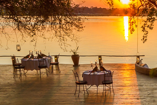 Tongabezi Zambia dining cruise port hotels LXRY!