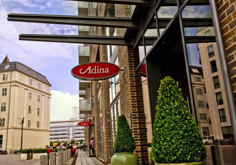 adina apartment entrance copenhagen cruise port hotels