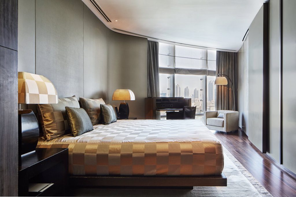 armani dubai guestroom cruise port hotel