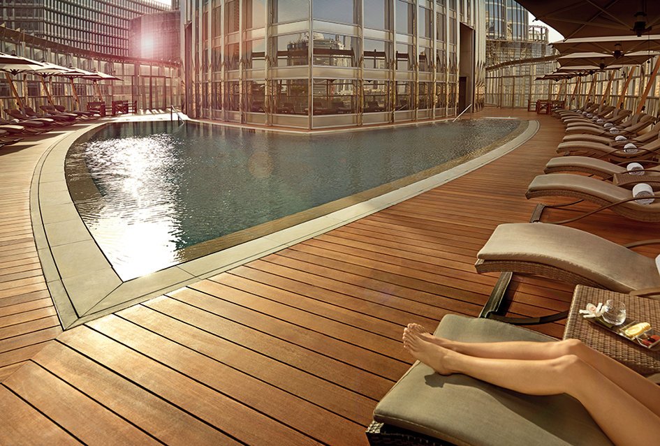armani dubai pool3 cruise port hotel