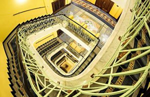 art deco imperial stairs praque cruise port hotels