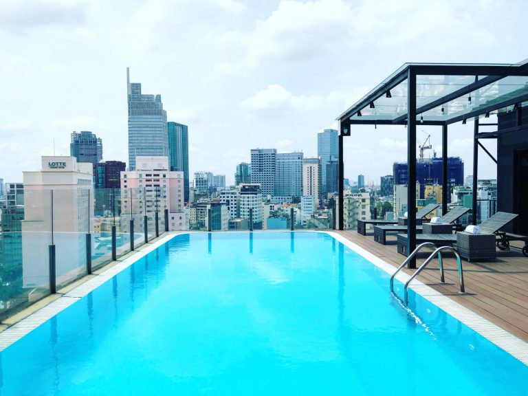 bayhotel ho chi minh rooftop pool cruise port hotels