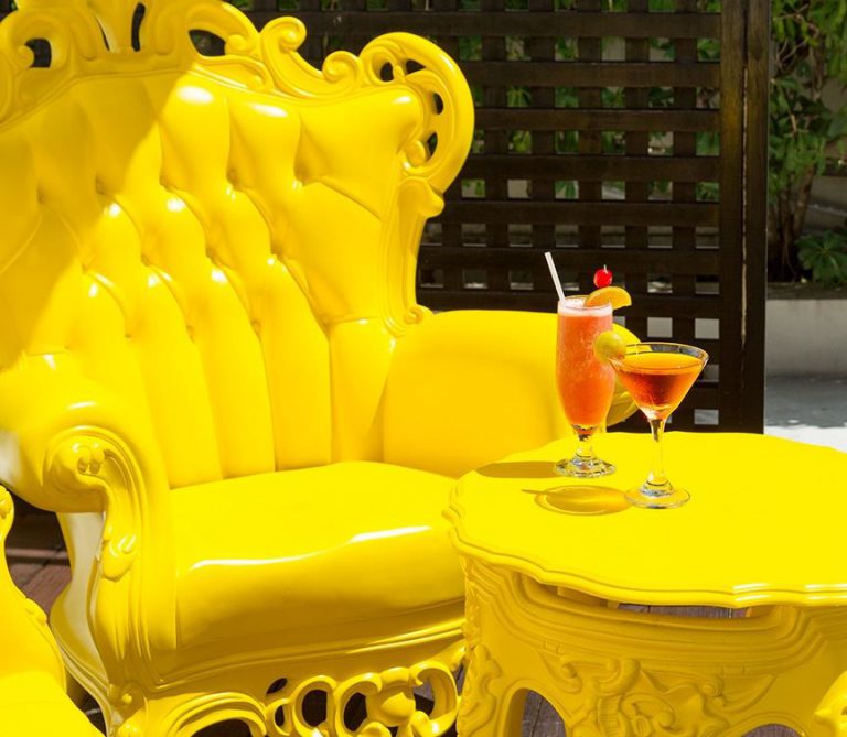 cruise port hotels caribbean barbados south beach yellow-chair