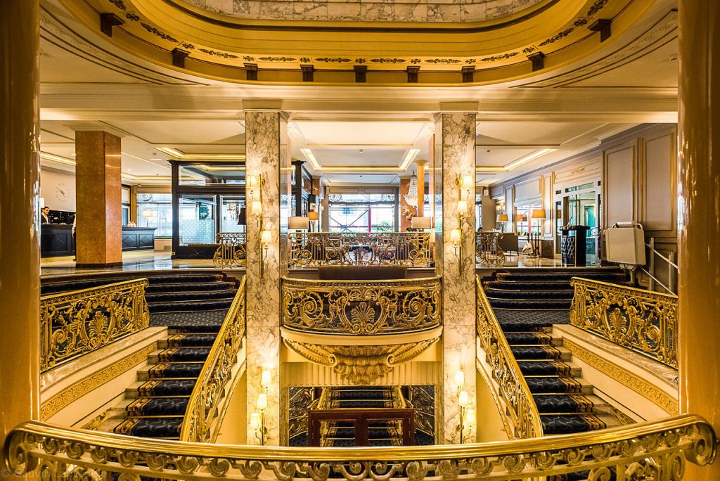 el avenida palace lobby barcelona cruise port hotels