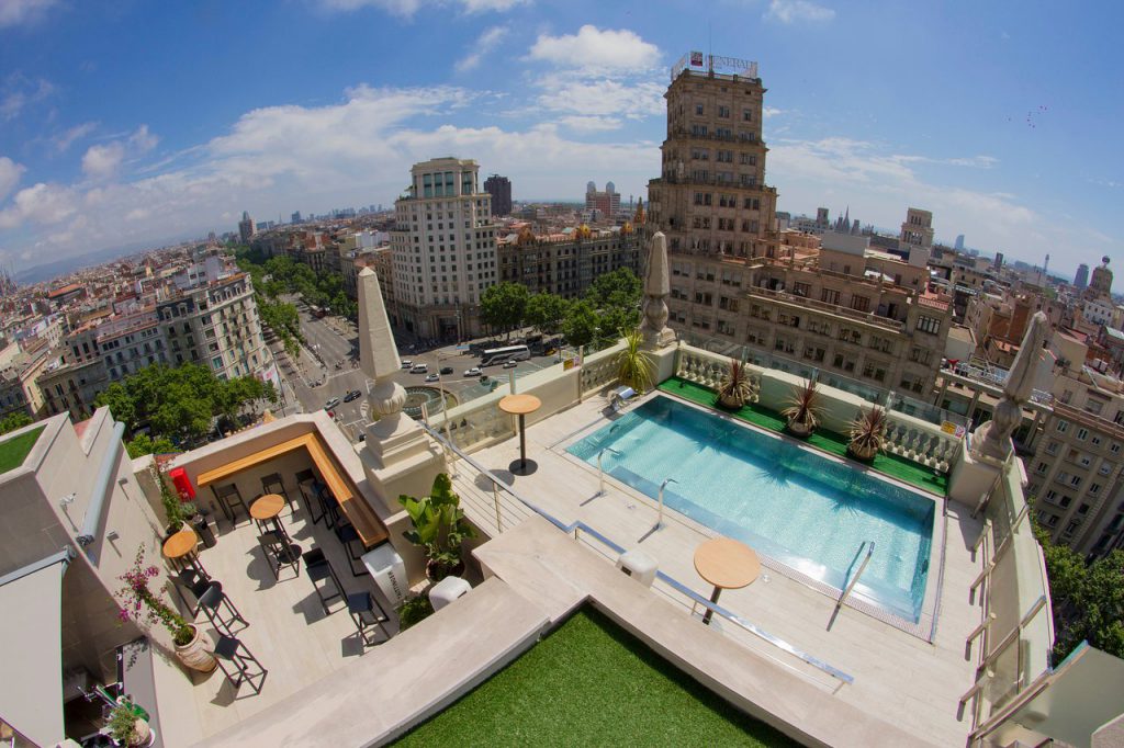 el avenida palace pool barcelona cruise port hotels