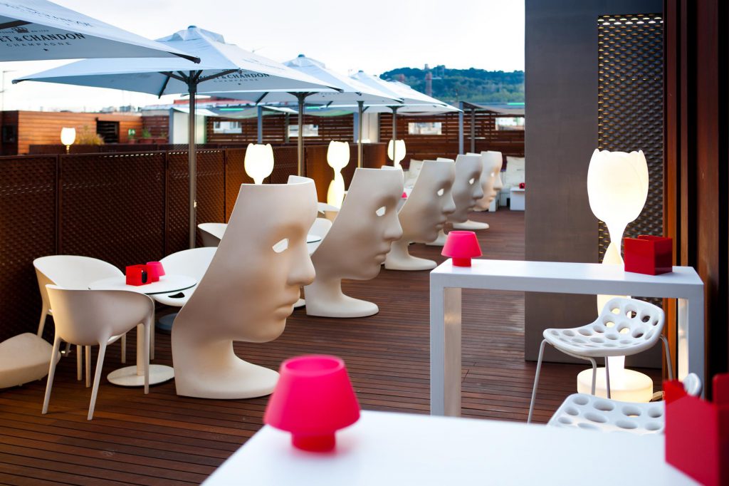 espana barcelona terrace cruise port hotels