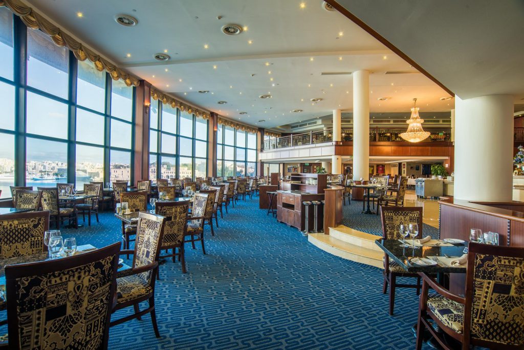 excelsior grand valetta restaurant cruise port hotels