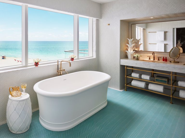 feana miami beach bathroom cruise port hotels