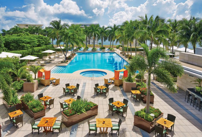 four seasons pool1 miami cruise port hotels
