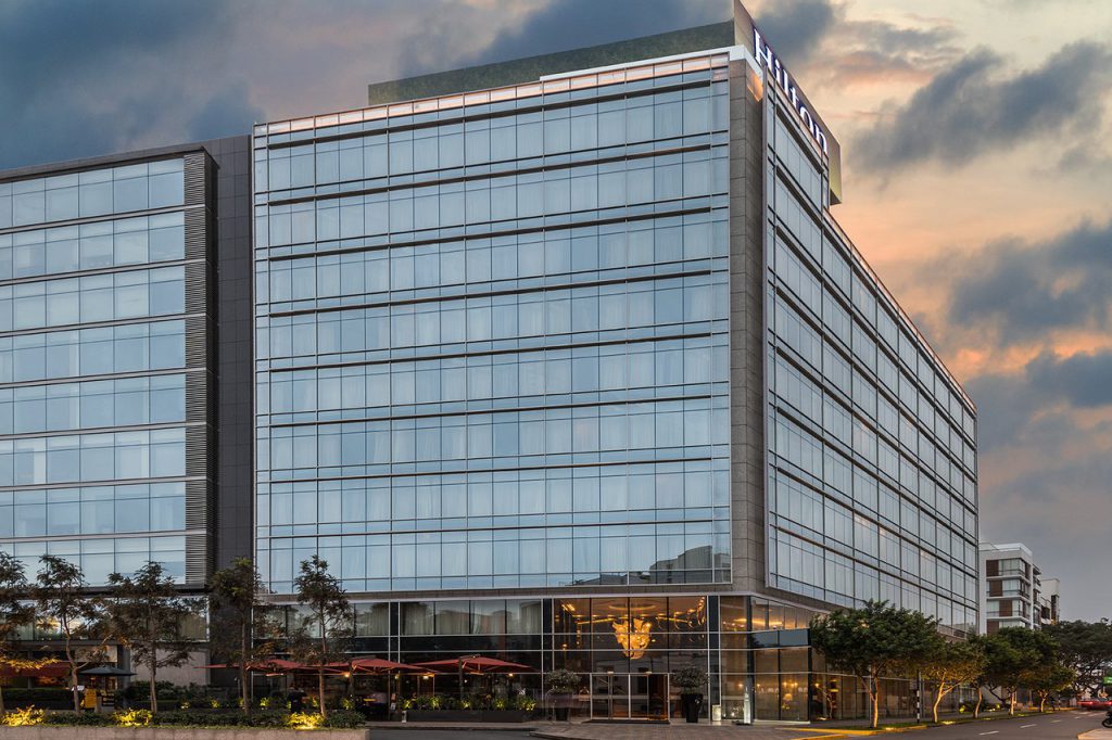 hilton miraflores exterior lima cruise port hotels