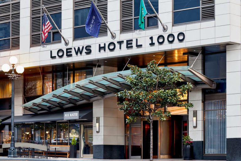loews 1000 exterior seattle cruise port hotels