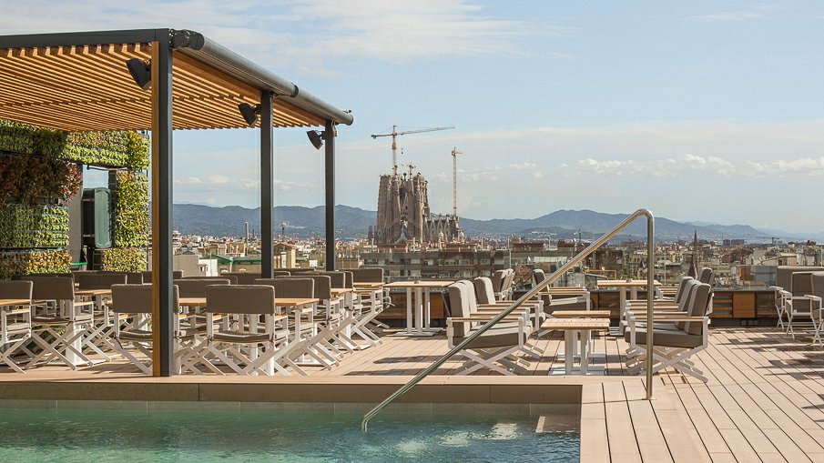 majestic hotel spa barcelona pool cruise port hotel