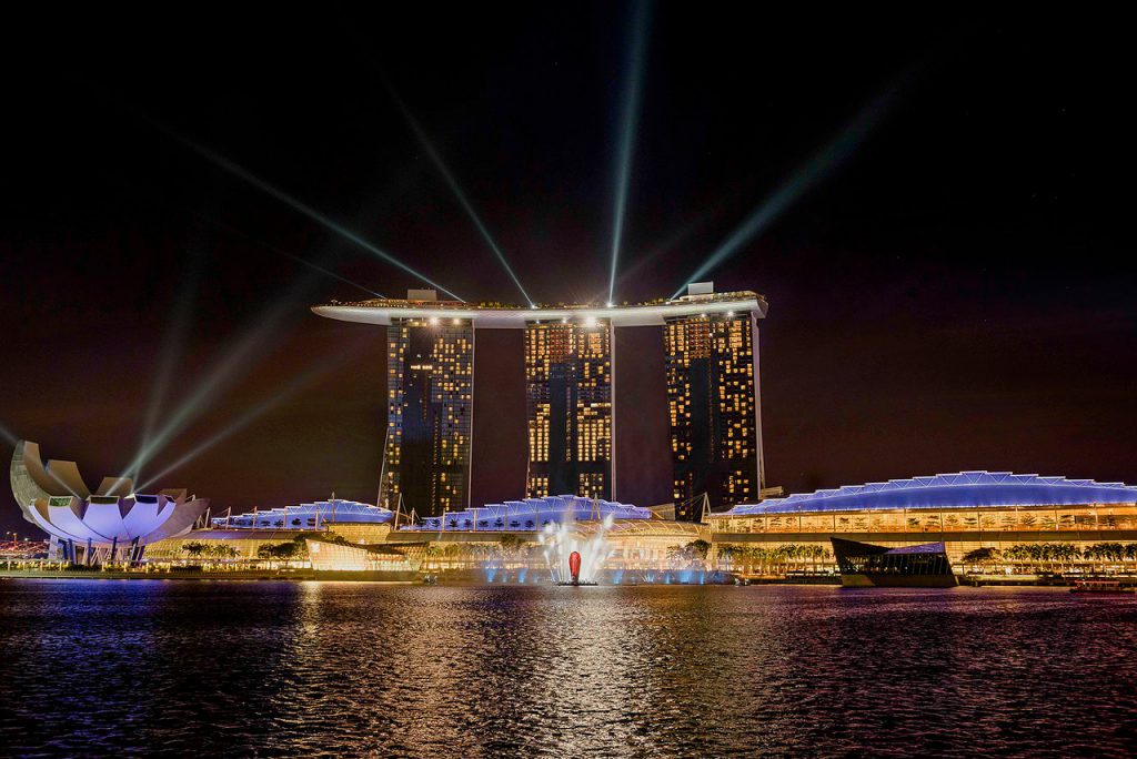 marina bay sands exterior singapore cruise port hotels