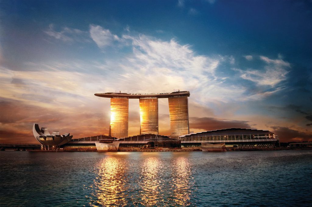 marina bay sands exterior2 singapore cruise port hotels