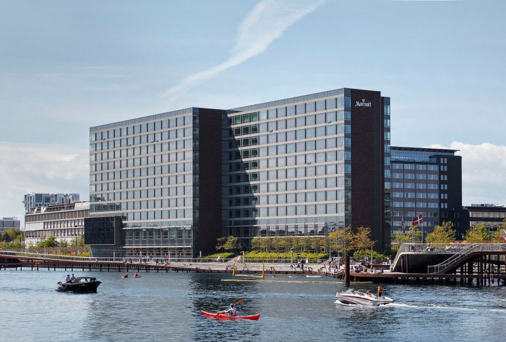 marriott copenhagen exterior cruise port hotels