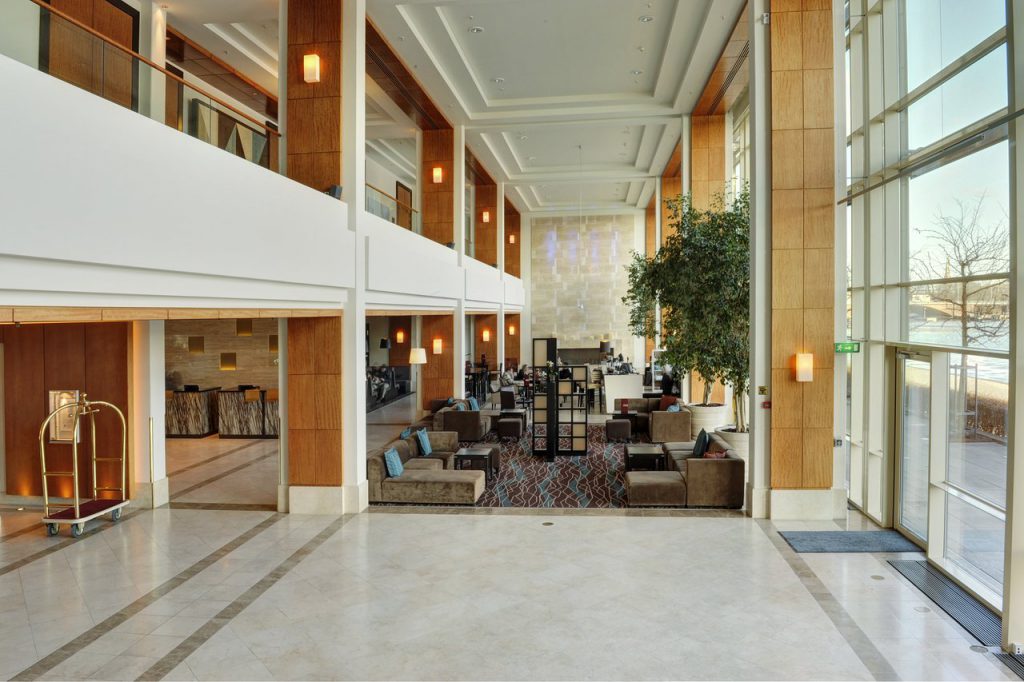 marriott copenhagen lobby cruise port hotels
