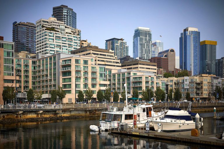 marriott waterfront exterior seattle cruise port hotels