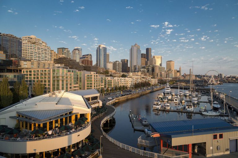 marriott waterfront exterior2 seattle cruise port hotels