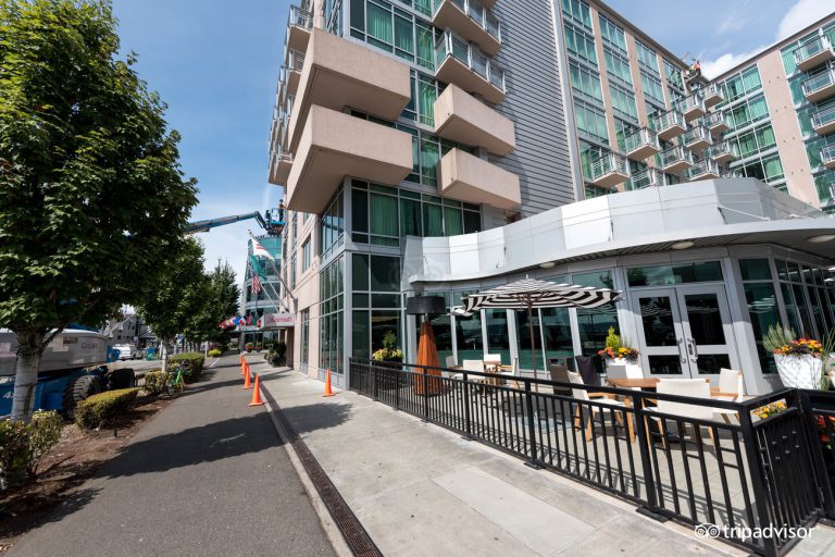 marriott waterfront exterior3 seattle cruise port hotels