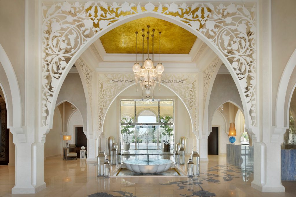 one and only the palm lobby dubai cruise port hotels