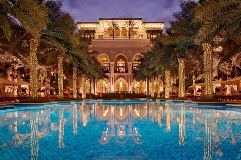 palace downtown pool dubai cruise port hotels