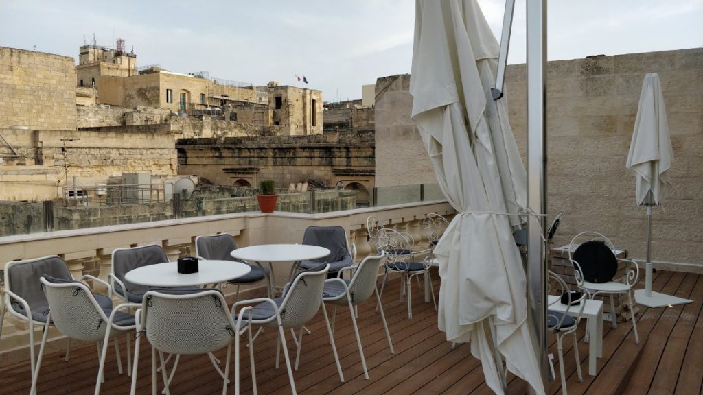 palais lebrun valetta roof cruise port hotels