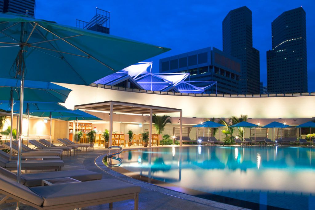 pan pacific pool singapore cruise port hotels