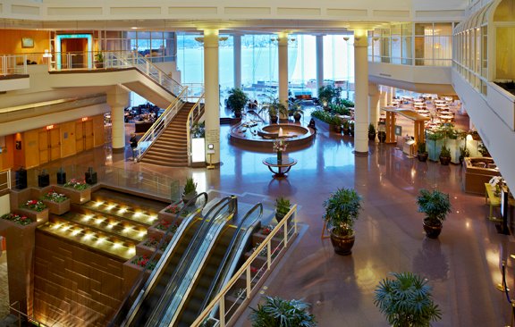 pan pacific vancouver lobby cruise port hotels