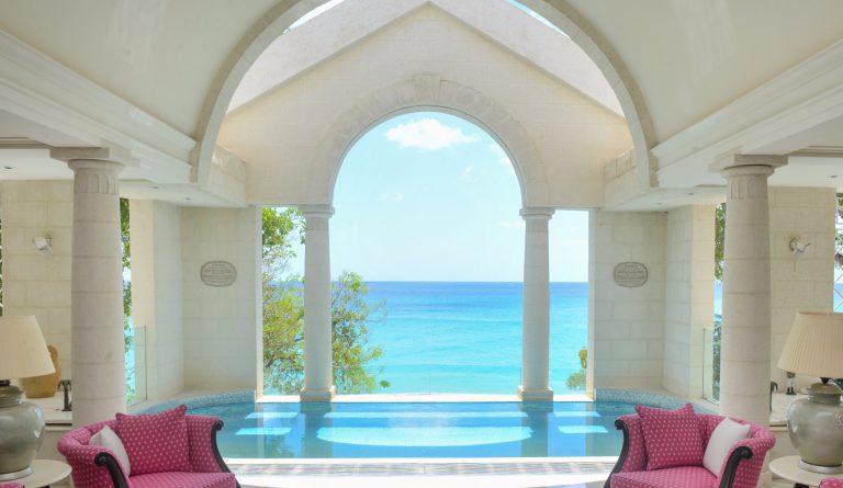 sandy lane pool barbados cruise port hotels