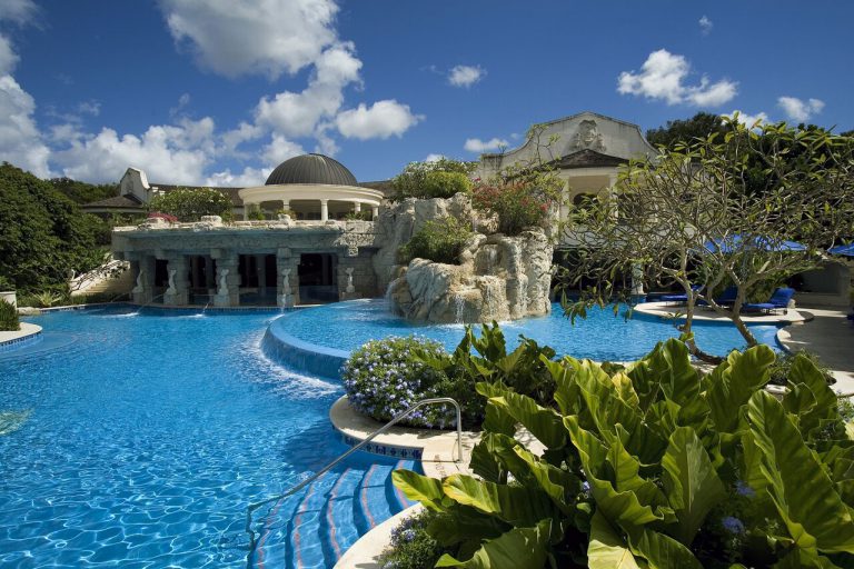 sandy lane pool2 barbados cruise port hotels