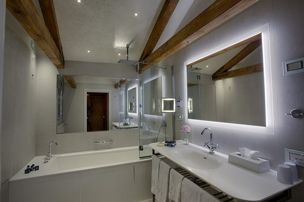 santa chiara bathroom venice cruise port hotels