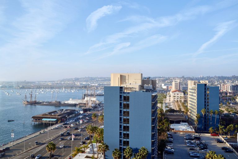 springhill suites san diego view cruise port hotels