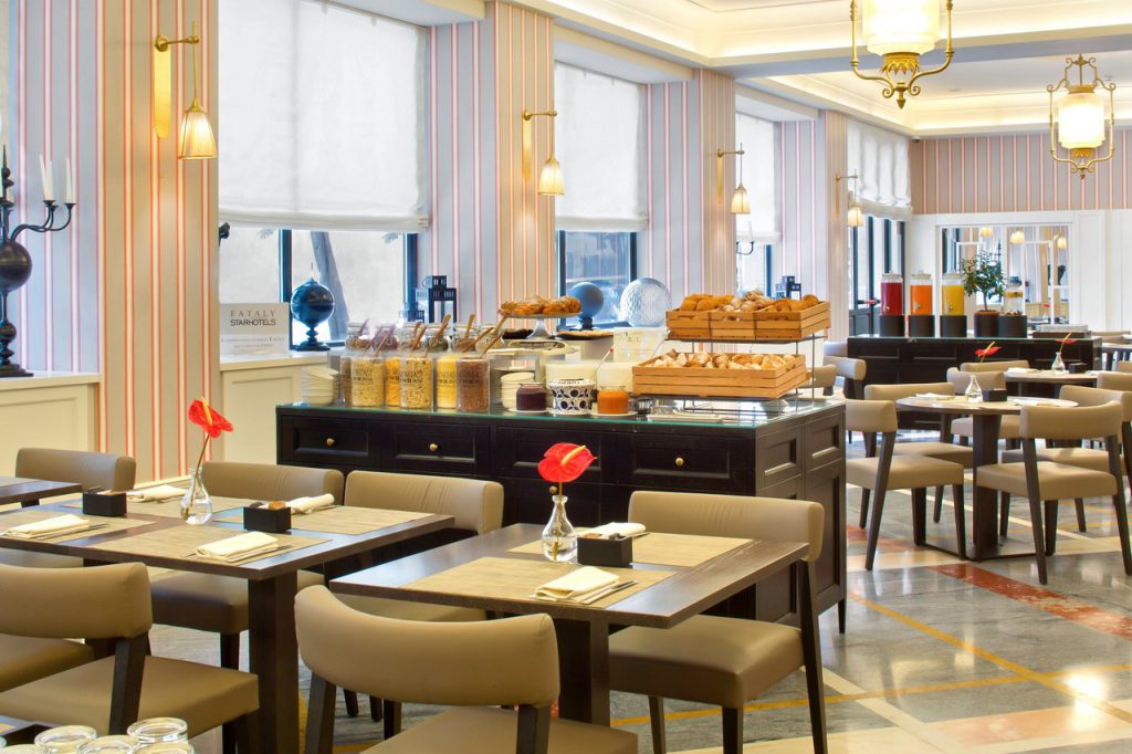 starhotels michelangelo breakfast rome cruise port hotels