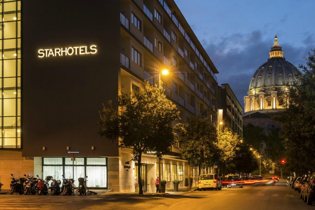 starhotels michelangelo exterior1 rome cruise port hotels