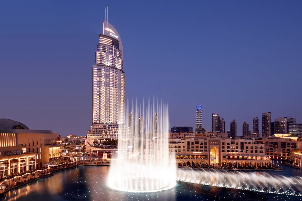 the address downtown exterior dubai cruise port hotels