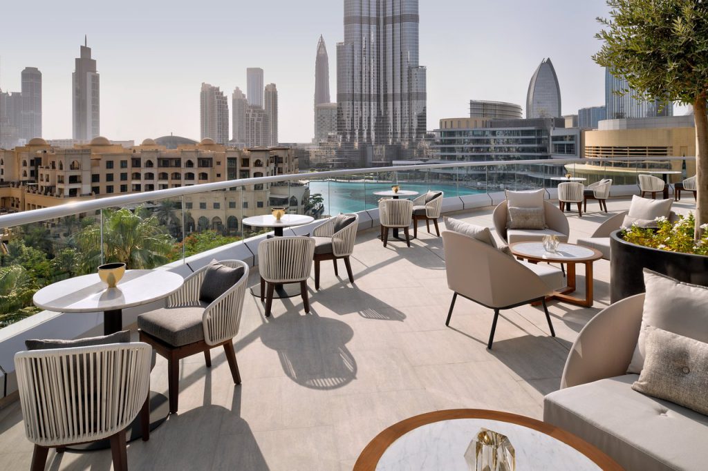 the address downtown lounge dubai cruise port hotels