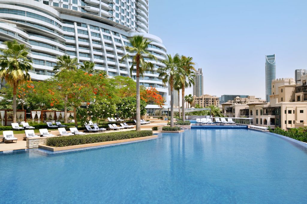 the address downtown pool2 dubai cruise port hotels
