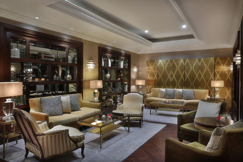 the ritz carlton dubai library cruise port hotels