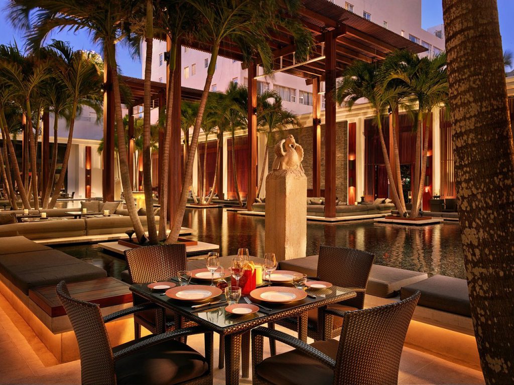 the setai lounge miami cruise port hotels
