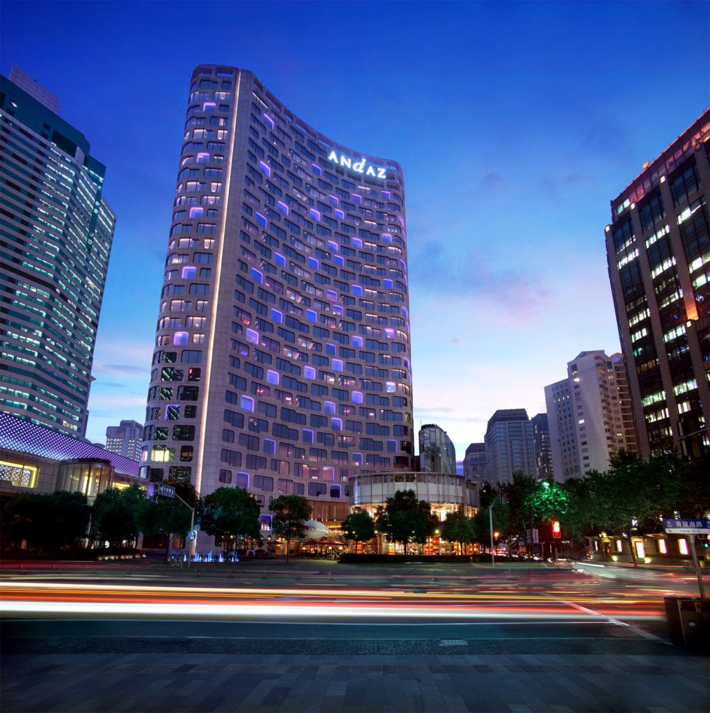 ANDAZ shanghai exterior cruise port hotels