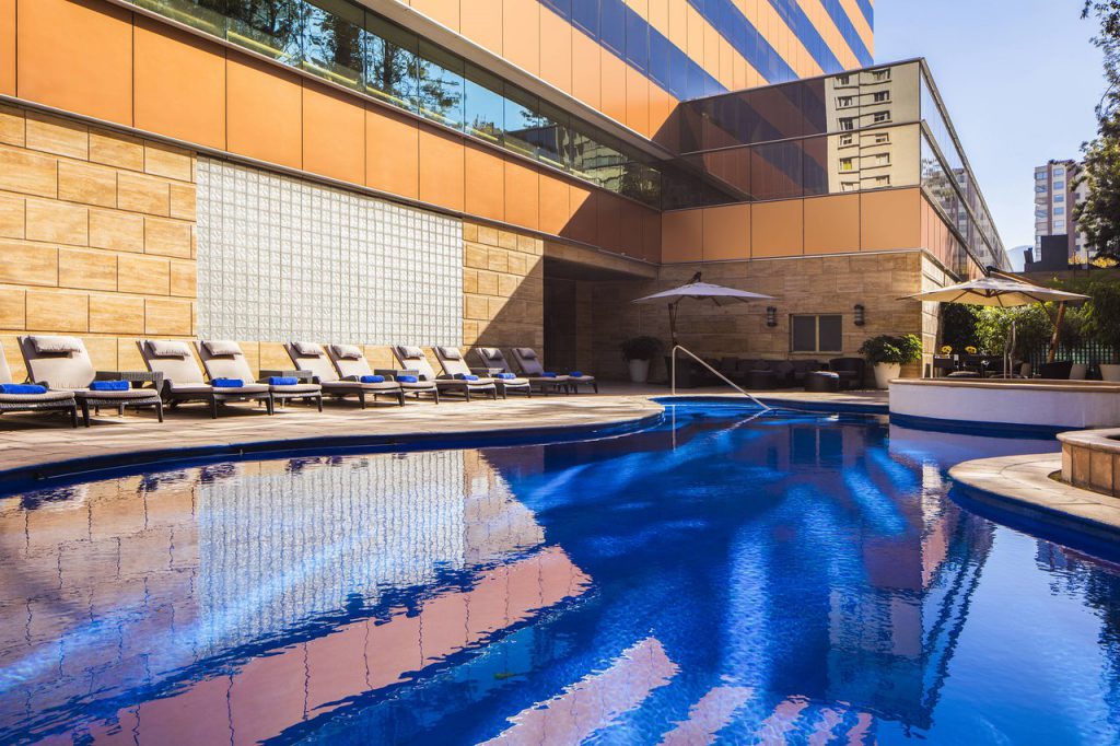 Marriott Santiago pool cruise port hotels