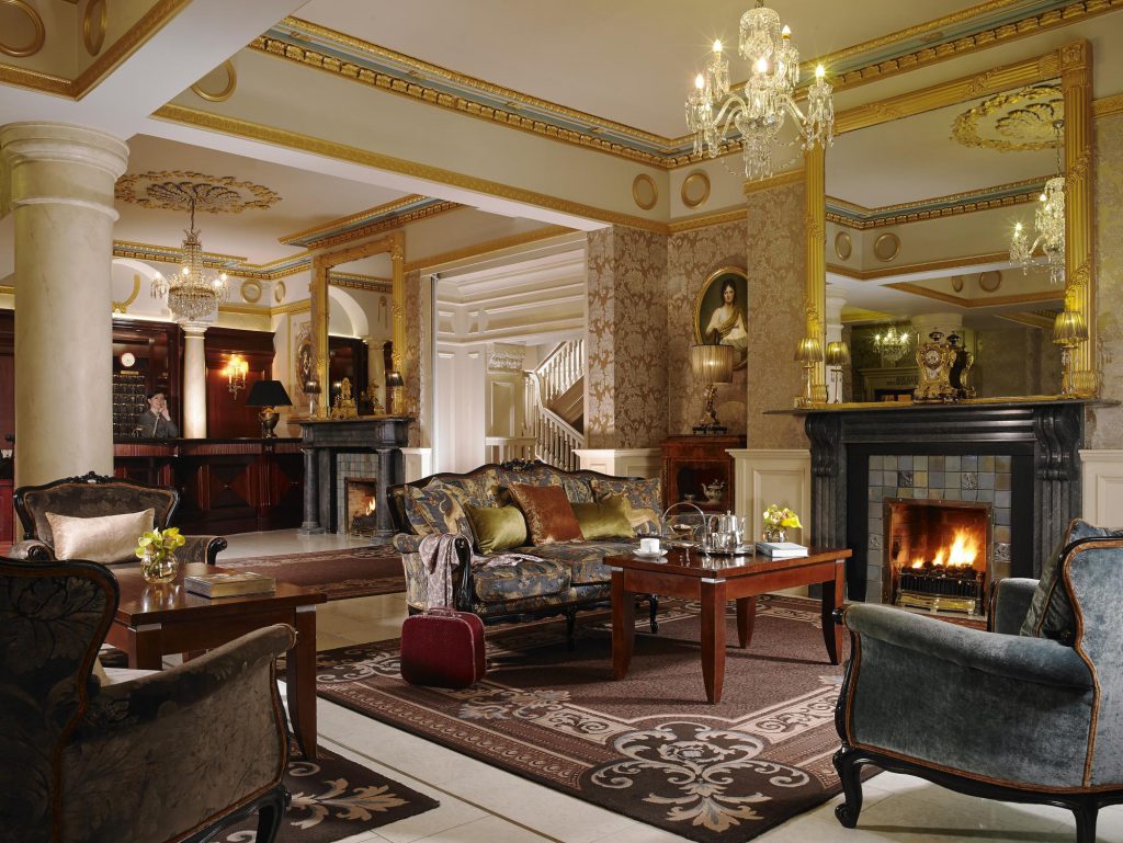 buswells dublin lobby2 cruise port hotels