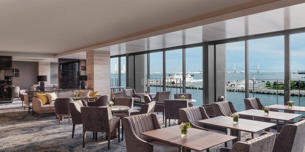 intercontinental yokohama lounge cruise port hotels