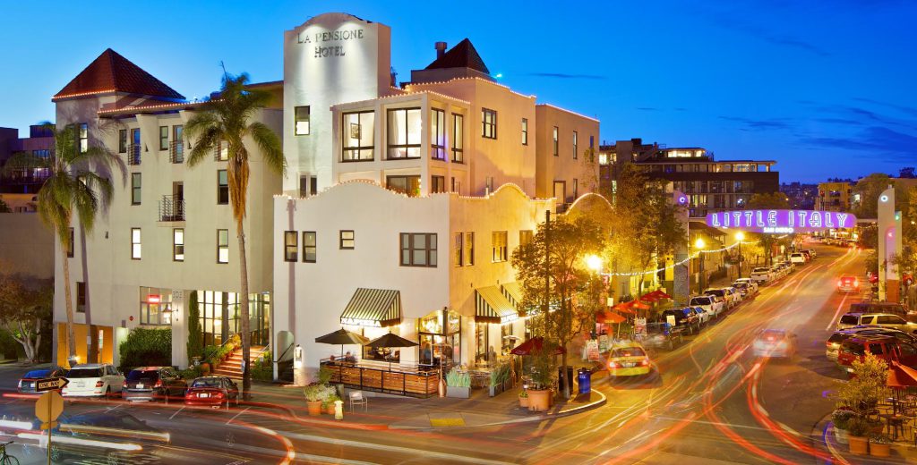 la pensione exterior San Diego cruise port hotels