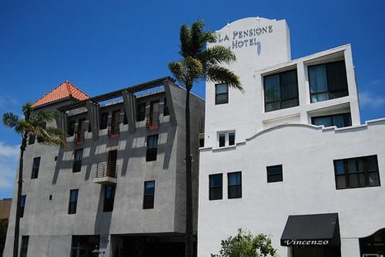 la pensione exterior1 San Diego cruise port hotels