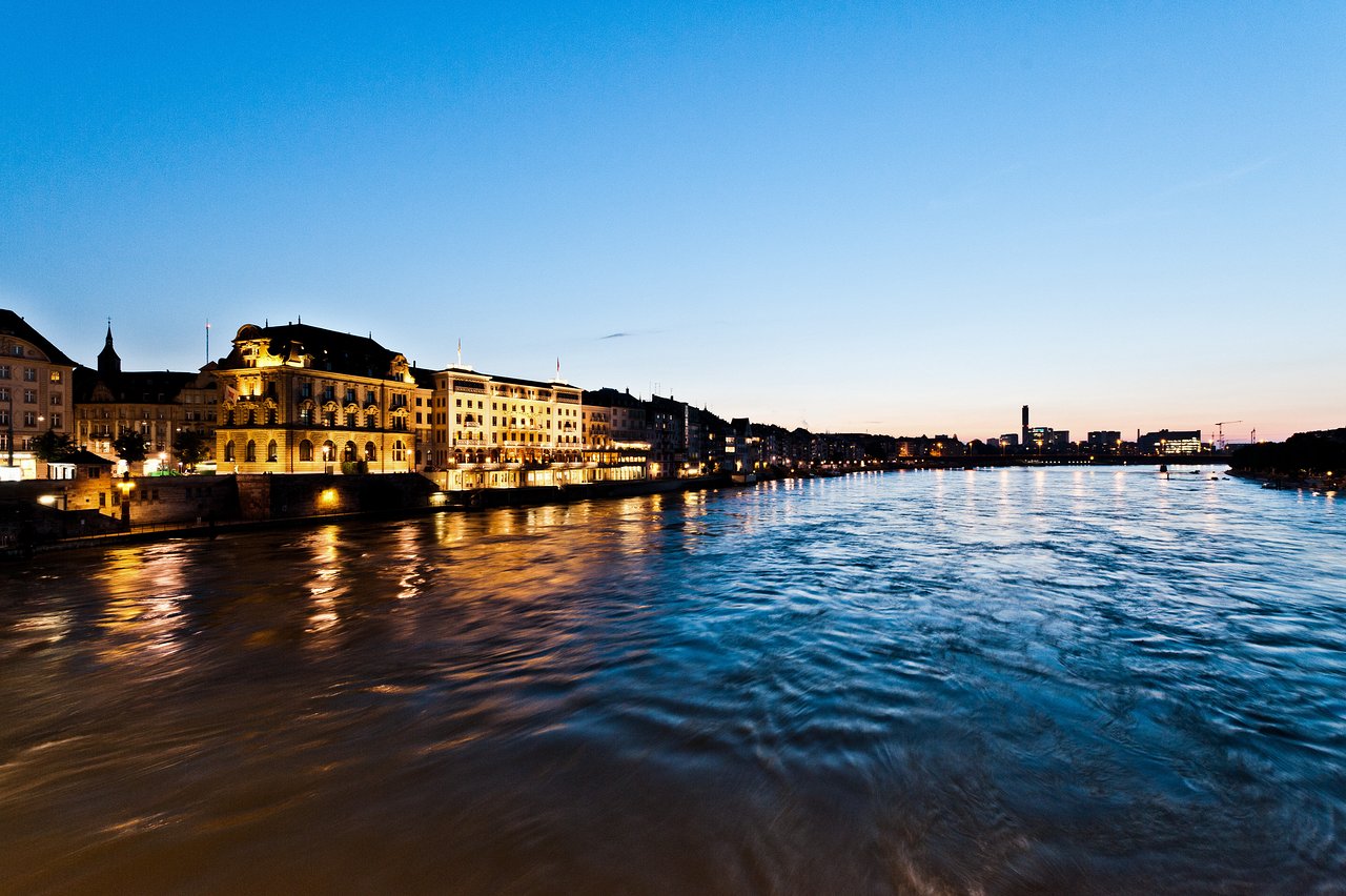 les trois- rois exterior basel cruise port hotels