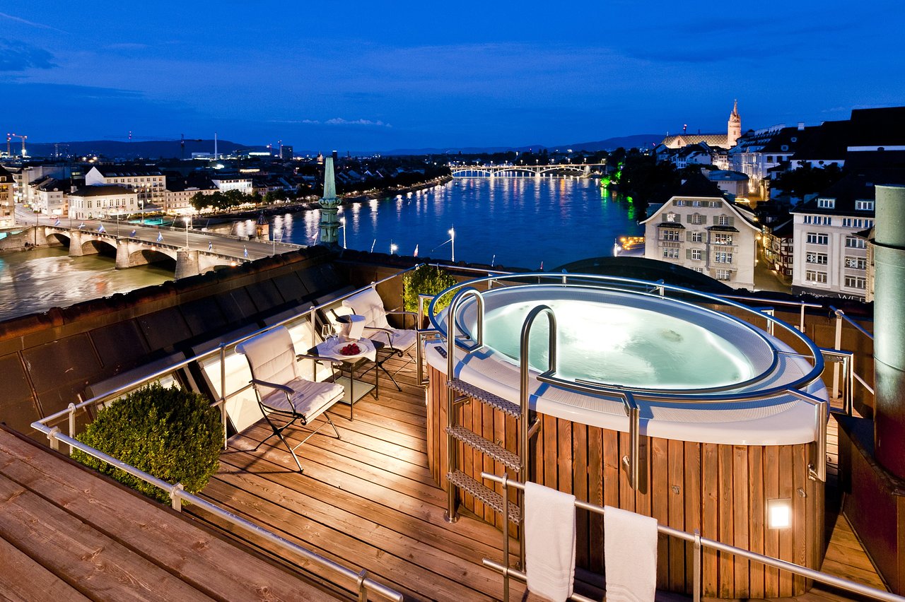 les trois- rois roof basel cruise port hotels